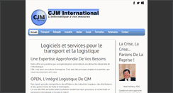 Desktop Screenshot of cjm-international.com